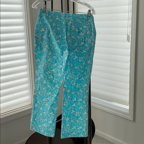 Oh so Lilly Pulitzer cropped with pelicans size 0 - Picture 4 of 5
